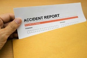 If someone is injured on an amusement park ride, they are required to file a special Written Report of Accident with the amusement park operator.