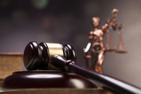 gavel on top of a table representing wrongful death lawsuit
