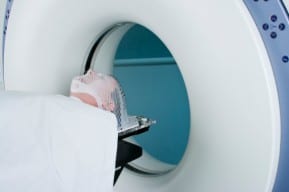 A New Jersey catastrophic injury victim undergoes an MRI at the request of his lawyer