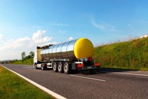 Fuel truck speeding towards New Jersey hazardous materials truck accident