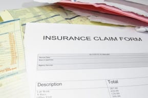 An insurance form used for a New Jersey no-fault insurance truck accident claim