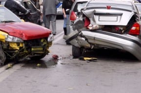 New Jersey rear-end collision results to severe damage on both cars - rear end collision accident