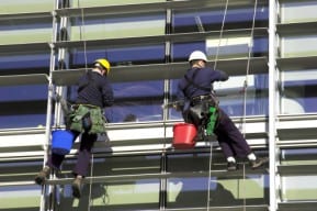 Employees that work outside the buildings are more prone to scaffolding accidents.