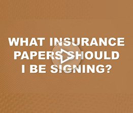What Insurance Papers should I be Signing? | Auto Accident FAQ