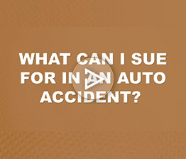 What can I Sue for in an Auto Accident? | Auto Accident FAQ
