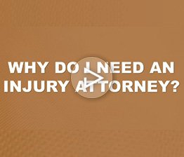 Davis Saperstein & Salomon, P.C. FAQ video image titled Why Do I Need an Injury Attorney