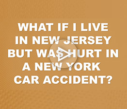 What if I Live in NJ, But Was in an NY Accident?