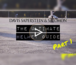 Image from Davis Saperstein & Salomon, P.C. video discussing the importance of helmet safety in New Jersey.