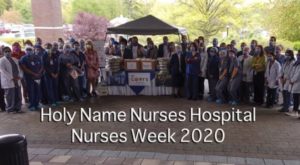 Holy Name Nurses Hospital Group Photo