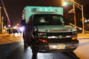 accident damaged in an accident with a motorcycle in NJ
