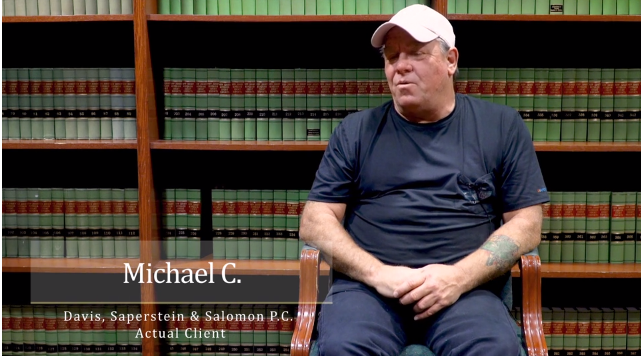 Michael C. testimonial video still