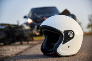 Aftermath of a motorcycle accident in new jersey