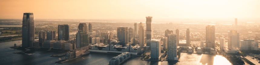 New Jersey Arial view