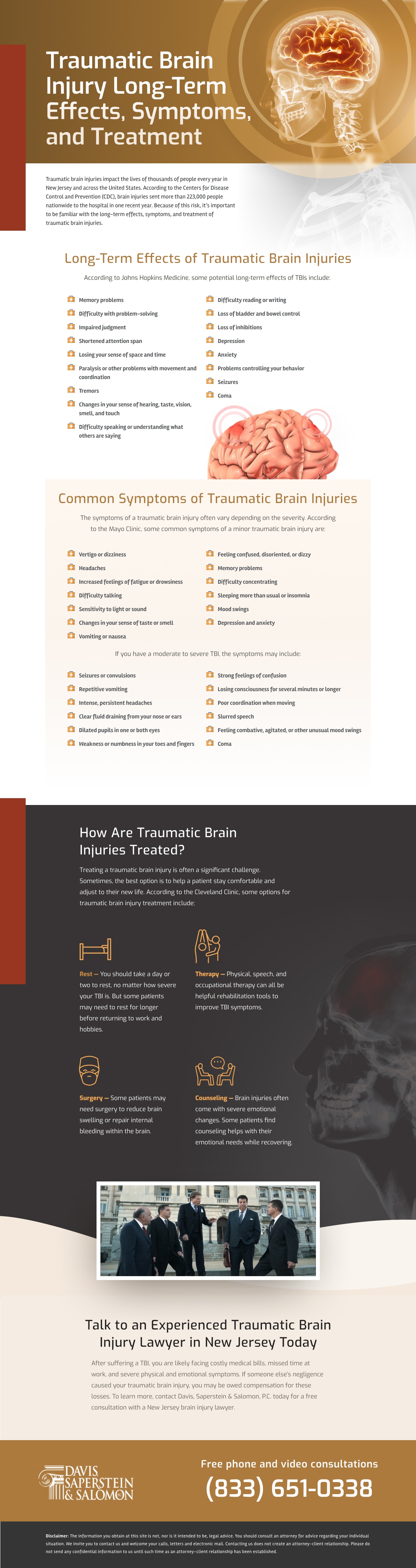 Traumatic Brain Injury Long-Term Effects, Symptoms, and Treatment