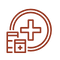 first aid and medical care icons