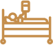 Hospital bed icon
