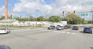 Ackerman Ave and Route 21 in Clifton, New Jersey