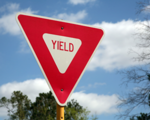 yield street sign