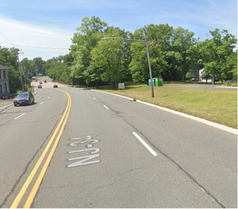 Route 34 in Matawan, NJ