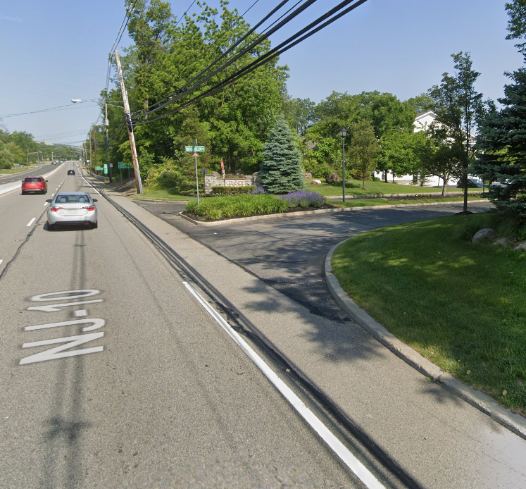 a rear-end accident on 903 Route 10