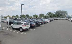 Parking lot in Edgewater, NJ