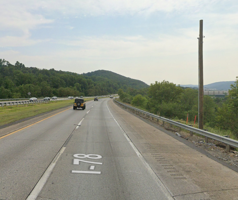 I-78 in Union Township, New Jersey