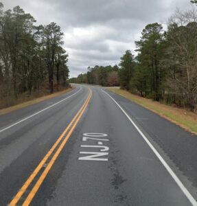 State Highway 70 in Wall, NJ