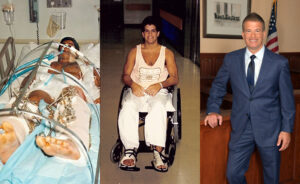 series of pictures of partner Steven Ben