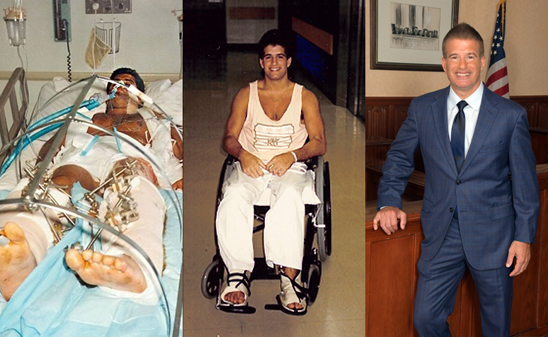 series of pictures of partner Steven Benvenisti